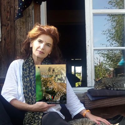 Wildlife filmmaker Brigitte Uttar Kornetzky releases the book from her home at Brunnadern in Switzerland